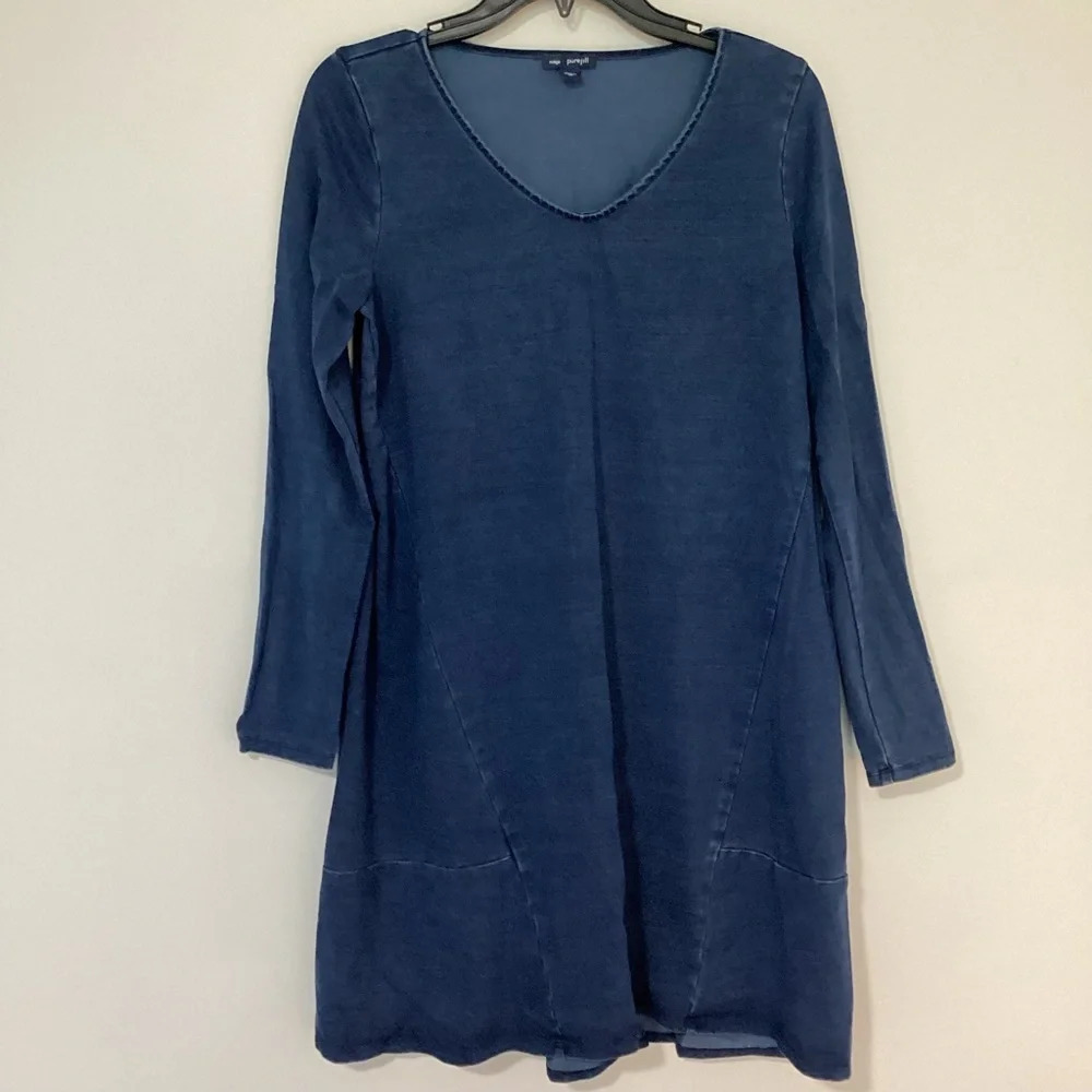Indigo Pure Jill V-Neck Dress